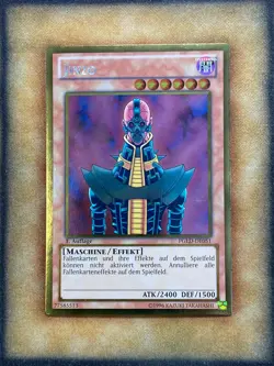 Yugioh Jinzo PGLD-EN051 PGLD-DE051 Gold Rare 1st Ed GERMAN NM - Image 1