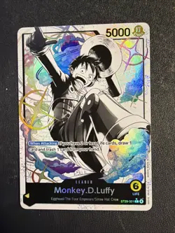Monkey.D.Luffy (001) (Parallel) ST29-001 Starter Deck 29: Egghead Foil - English - Image 1