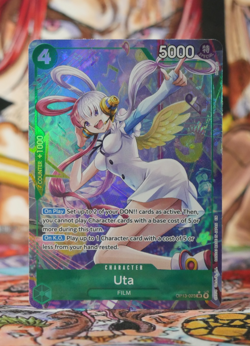 One Piece Carrying On His Will Uta OP13-023 Alternate Art SR Super Rare OPTCG - Image 1