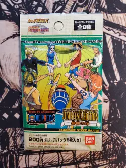 One Piece Carddass Hyper Battle Jump Festa Booster Pack Sealed Japanese - Image 1