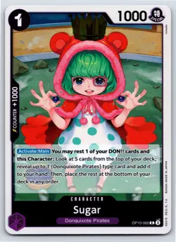 One Piece - OP10-065 - Sugar (065) - R - US Seller - Image 1