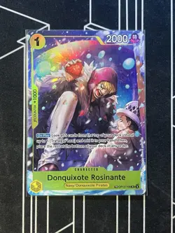 One Piece Tcg English Op14 Donquixote Rosinante Treasure Rare Op12-108 - Image 1