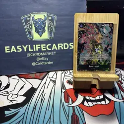 OP05-093 Rob Lucci SR Alt Art Illustration Box SEALED One Piece TCG English Card - Image 1