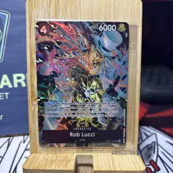 OP05-093 Rob Lucci SR Alt Art Illustration Box SEALED One Piece TCG English Card - Image 2