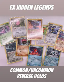 Pokemon EX Hidden Legends NM Reserve Holo Common/Uncommon Choose Your Cards - Image 1