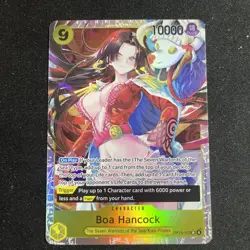 Boa Hancock - OP14-112 The Azure Sea's Seven Foil One Piece Trading Card Game EN - Image 1