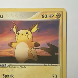 Pokemon TCG Raichu Ex Team Magma vs Team Aqua 13/95 Non Holo Rare NM Card - Image 3