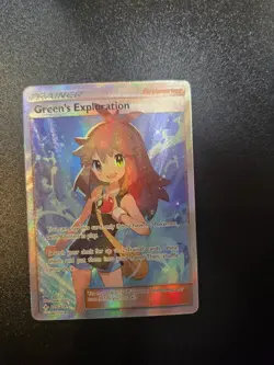 Pokemon TCG Unbroken Bonds Greens Exploration Full Art Card 209/214 - Image 1