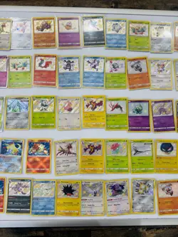 Pokemon cards Lot Shiny Radiant Holos 60+ Total Cards Greninja Steelix Alakazam - Image 5