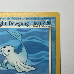 Pokemon TCG Light Dewgong 45/105 Neo Destiny First Edition LP Pokemon Card - Image 3