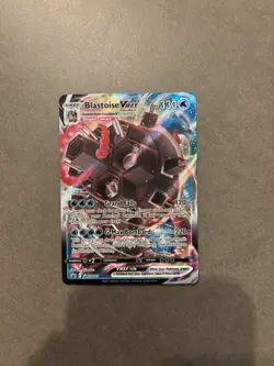 Pokemon TCG Blastoise VMAX Holo Promo Card SWSH103 Blackstar NM - Image 1