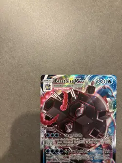 Pokemon TCG Blastoise VMAX Holo Promo Card SWSH103 Blackstar NM - Image 4
