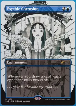 Psychic Corrosion (Secret Lair Promo) NM MTG CARD (509697) ABUGames - Image 1