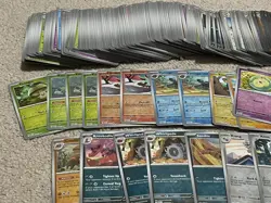 All Pokemon Scarlet & Violet Black Bolt Bulk 500+ cards lot NM - Image 2