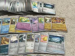 All Pokemon Scarlet & Violet Black Bolt Bulk 500+ cards lot NM - Image 3