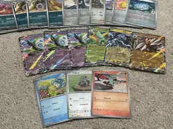 All Pokemon Scarlet & Violet Black Bolt Bulk 500+ cards lot NM - Image 4