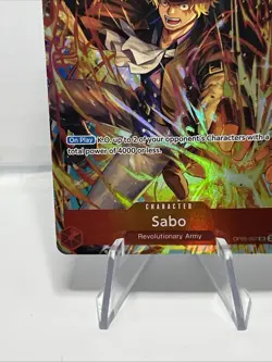 Sabo (Illustration Box Vol.5) OP05-007 One Piece Promotion Cards Foil - Image 5
