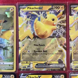 Pokemon Pikachu Card Lot Of 10 Cards In Excellent Condition - Image 4