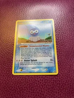 Pokemon Card Rain Castform EX Delta Species Reverse Holo Rare 26/113 NM - Image 2