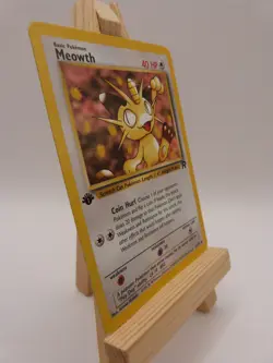 Pokemon 1st Edition Card - Meowth 62/82 (Team Rockets Set) - Image 2