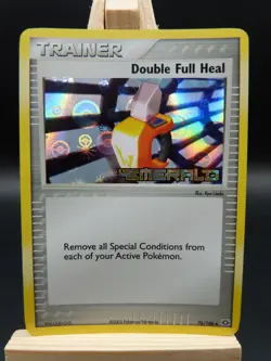 Pokemon Reverse Foil Card - Double Full Heal 76/106 (Ex Emerald) - Image 1