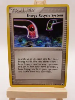 Pokemon Reverse Foil Card - Energy Recycle System 81/115 (Ex Unseen Forces) - Image 1