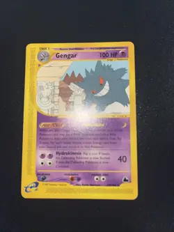 Pokemon Gengar TCG Skyridge 10/144 Non-Holo Card LP Condition - Image 2