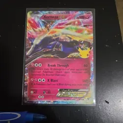 Xerneas EX 97/146 Celebrations Ultra Rare Holo Pokemon Card NM - Image 1