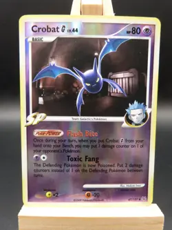Pokemon Reverse Foil Card - Crobat 47/127 (Platinum) - Image 1