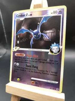 Pokemon Reverse Foil Card - Crobat 47/127 (Platinum) - Image 3