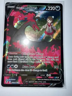 Pokemon TCG Galarian Moltres v Astral Radiance Holo Ultra Rare Card TG20/TG30 NM - Image 2