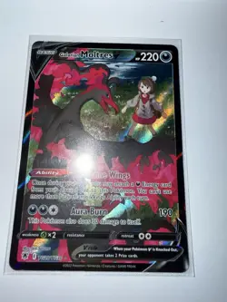 Pokemon TCG Galarian Moltres v Astral Radiance Holo Ultra Rare Card TG20/TG30 NM - Image 3