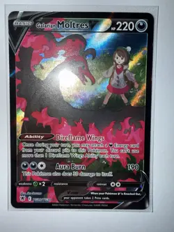 Pokemon TCG Galarian Moltres v Astral Radiance Holo Ultra Rare Card TG20/TG30 NM - Image 4