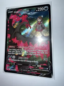 Pokemon TCG Galarian Moltres v Astral Radiance Holo Ultra Rare Card TG20/TG30 NM - Image 5