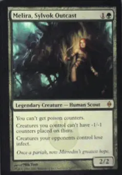 Melira, Sylvok Outcast - New Phyrexia: #115, Magic: The Gathering Lp C287 - Image 1