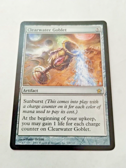 MTG Clearwater Goblet Fifth Dawn 109/165 Regular Rare - Uncirculated - Image 2