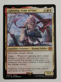 Lightning, Army of One Final Fantasy Regular - Image 1