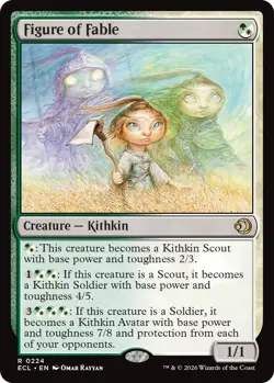 Figure of Fable - Lorwyn Eclipsed - MtG- NM - Image 1