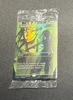 MTG Foil Snakeskin Veil (Standard Showdown) Promo Set of 5 - Sealed - Image 1