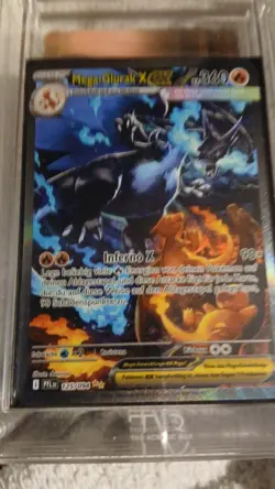 Pokemon Mega Glurak X Ex 125/094 deutsch Fatale Flammen Boosterfrisch Near Mint - Image 2