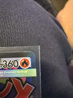 Pokemon 2025 Phantasmal Flames UPC Black Star Promo Mega Charizard X EX 023 NM - Image 5
