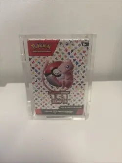 SPANISH Pokemon Scarlet & Violet 151 Booster Bundle Sealed w Acrylic Case - Image 1