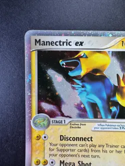 2005 POKEMON EX DEOXYS 101/107 MANECTRIC EX HOLO - Image 2