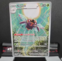 Ninjask 137/132 Illustration Rare - Me01: Mega Evolution Pokemon TCG - Image 1