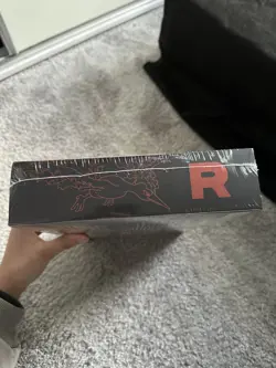 Pokemon Team Rocket's Moltres ex Ultra Premium Collection UPC Sealed in hand - Image 4