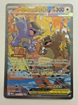 Mega Kangaskhan EX 182/132 Pokemon Mega Evolution English SIR Secret Rare - Image 1