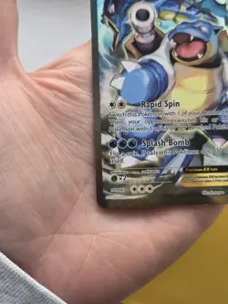 Blastoise EX XY122 Holo Promo Pokemon TCG Full Art Kawayoo 2016 - Image 5