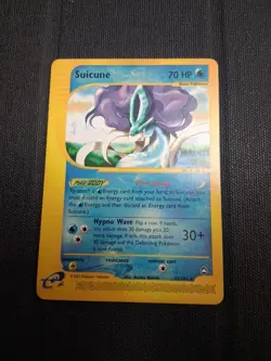 Pokemon Suicune Aquapolis 37/147 Non Holo Rare NM Fast Ship - Image 1