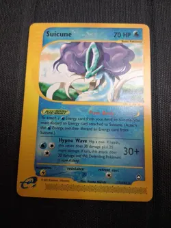 Pokemon Suicune Aquapolis 37/147 Non Holo Rare NM Fast Ship - Image 2