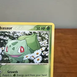 Pokemon TCG Bulbasaur EX Team Magma vs Team Aqua 39/95 Regular Common LP - Image 3